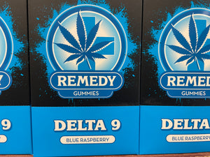 Delta 9 THC Gummies Blue Raspberry 100mg