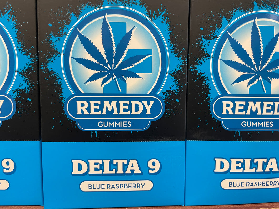 Delta 9 THC Gummies Blue Raspberry 100mg