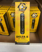 Load image into Gallery viewer, REMEDY Delta 8 Lemonade Kush Disposable Cartridge. 1ml
